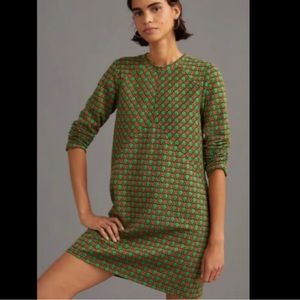 Anthropologie Maeve Jacquard Shift Dress NWT